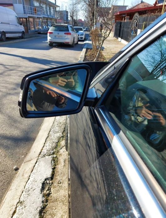 Capace ornamente oglinzi Mercedes C Class W204, Negru Lucios