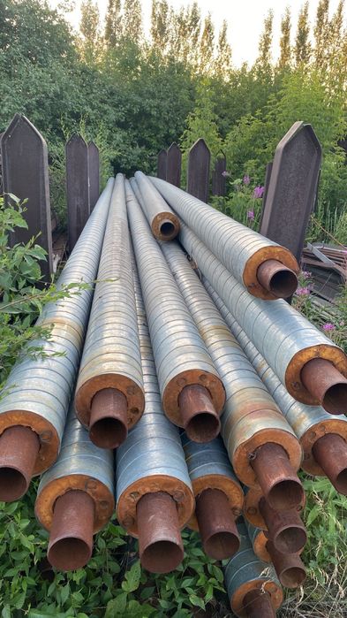 Оценкованные трубы ппу