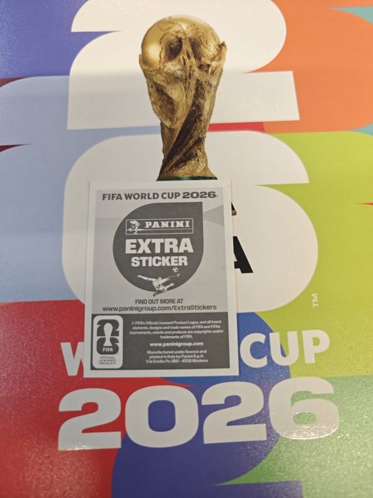 Federico Valverde Silver Extra Sticker Panini World Cup 2026