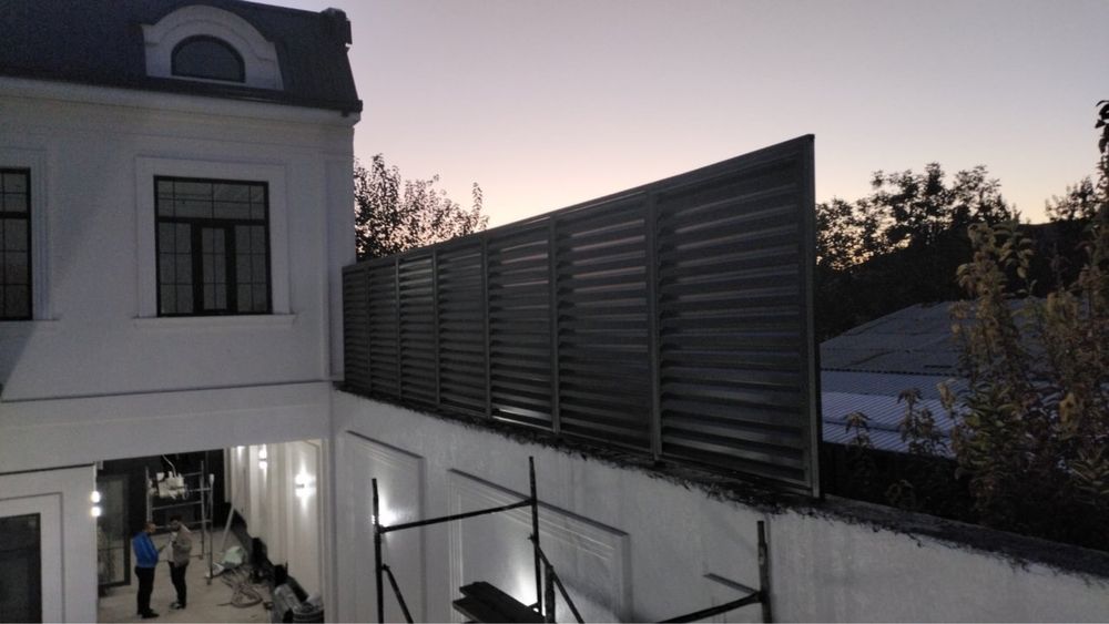 ЖАЛЮЗИ jalyuzi металлические забор парапет ‼️