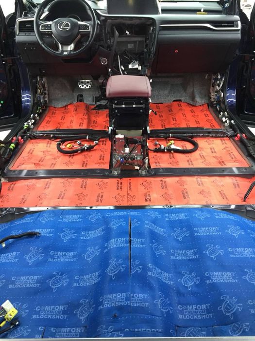 Шумоизоляция авто