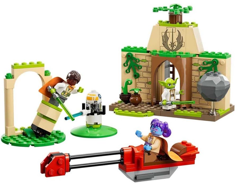 НОВО LEGO Star Wars 75358 - Джедайски храм на Тенуу