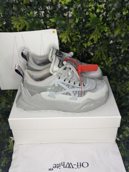 Adidași/Sneakers Off white odsy white and grey