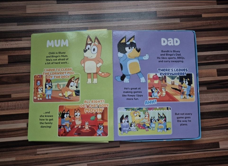 Carte Bluey fara figurine
