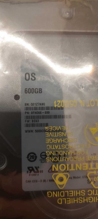HDD Server Seagate Cheetah 15K.7 600GB SAS 6Gb/s 15000 RPM 3.5" ST3600057SS