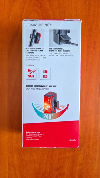 Заден стоп за велосипед Sigma