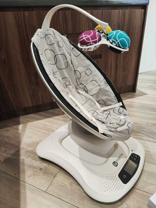 Люлка mamaRoo 4.0 Silver plush