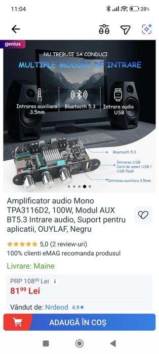 Vand boxa LG ieftin