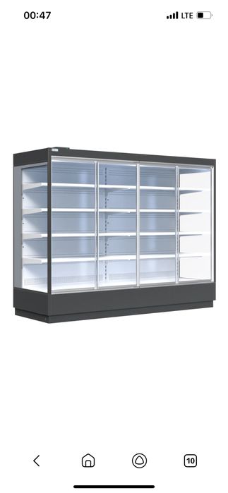 Ветрина холодильник горка