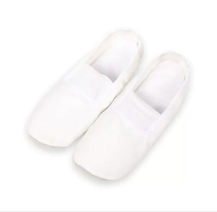 Чешки текстиль белые