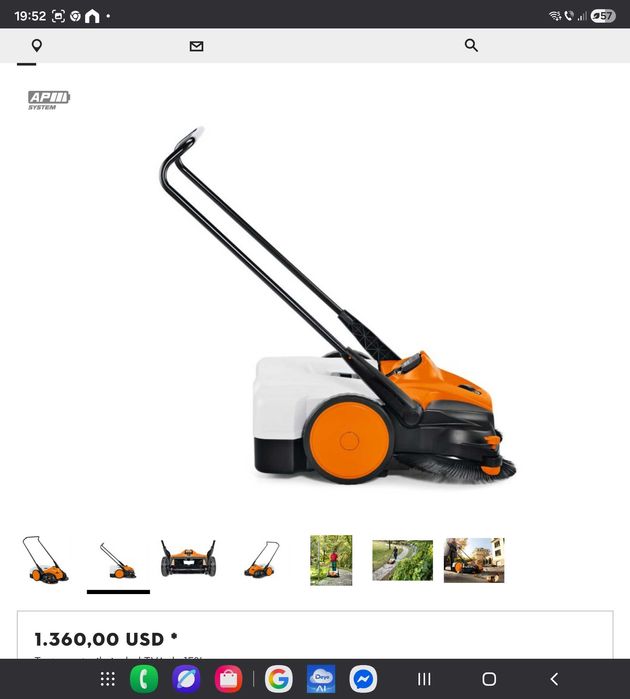 Matura stradala electrica Stihl