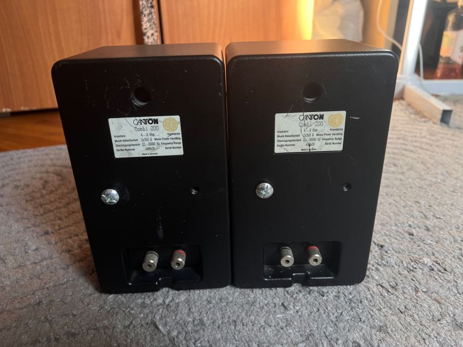De vanzare boxe Canton combi 200, sateliti surround