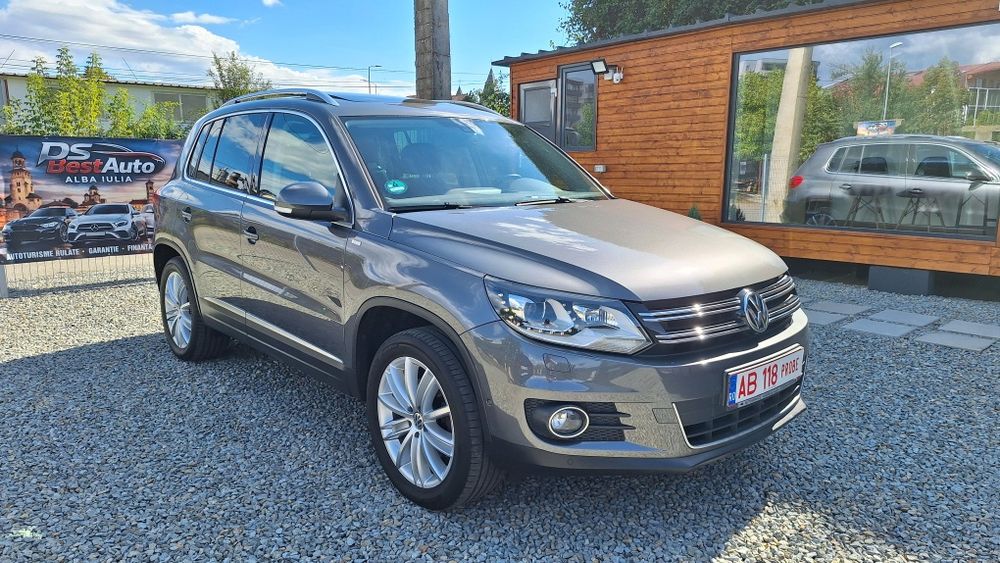 VW Tiguan CUP 4 Motion 2014 2.0 Tdi 177 CP Xenon Led Navi Park Assist Panoramic Climatronic Cârlig Senzori 360°