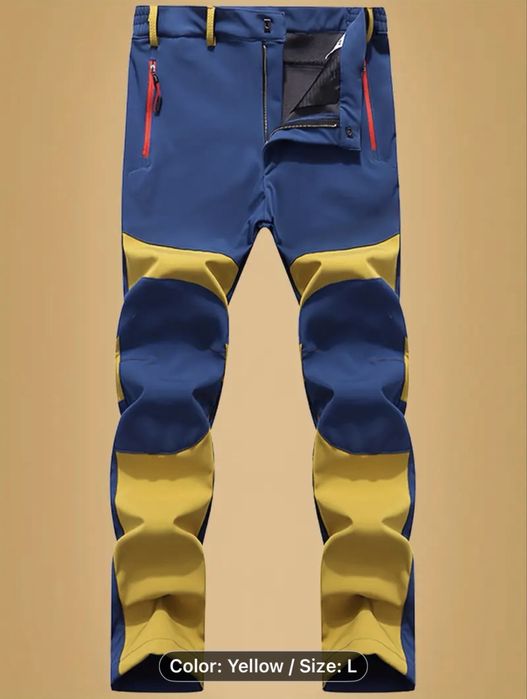 Pantaloni sport elastici noi flausati L