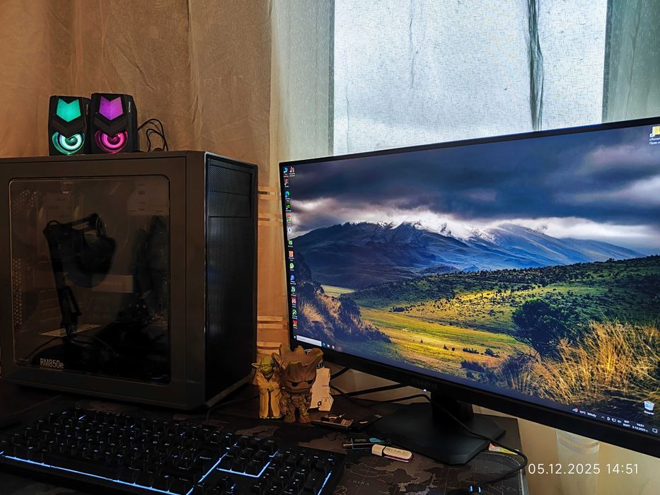 Геймърски i5 13600KF, RTX 3070 8GB, RAM 32GB DDR5 6000,SSD 2TB NVME