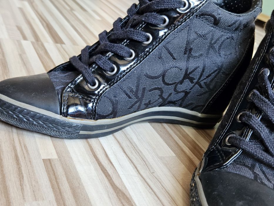 Дамски кецове на платформа Calvin Klein