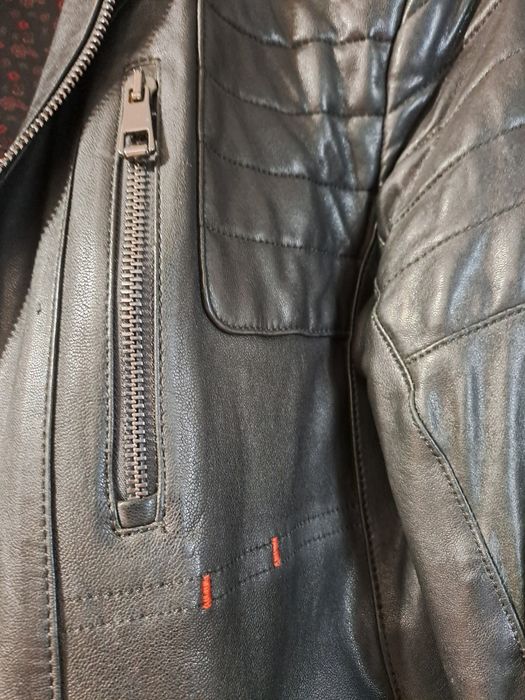 Продаётся молодёжная кожаная куртка