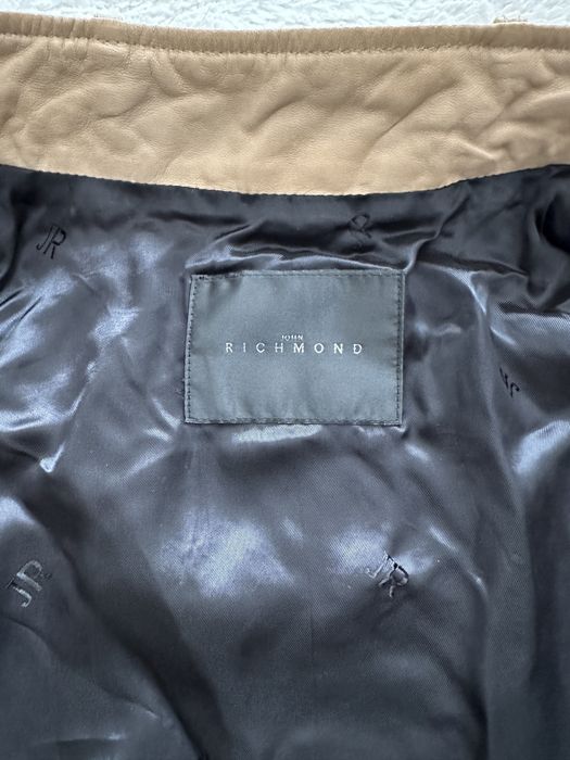 Geaca piele John Richmond M crem