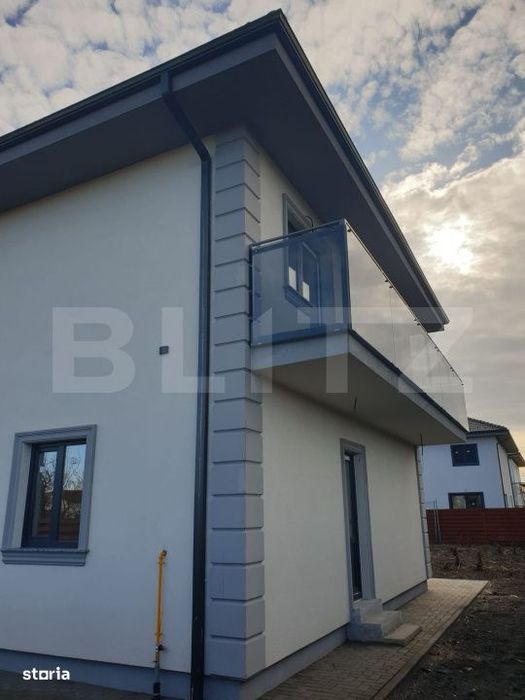 Casa moderna semifinisata la doar 20 km de cluj in Jucu de Mijloc P+E