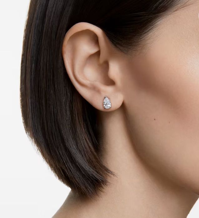 Обеци Swarovski - Attract stud Капка