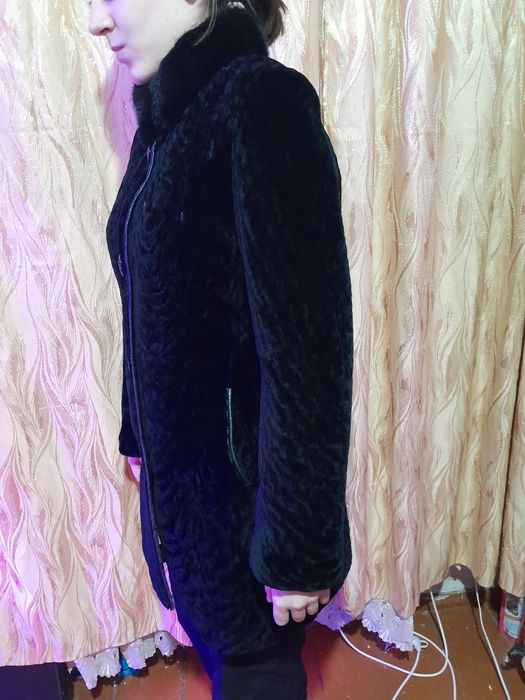 Мутоновая шубка 48 размер