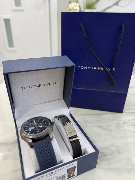 Tommy Hilfiger – мъжки часовник с гривна
