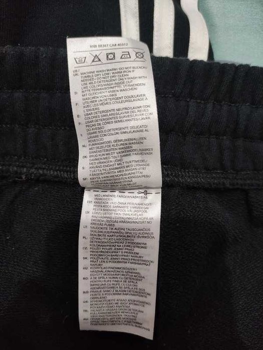 Pantaloni Negri Adidas S