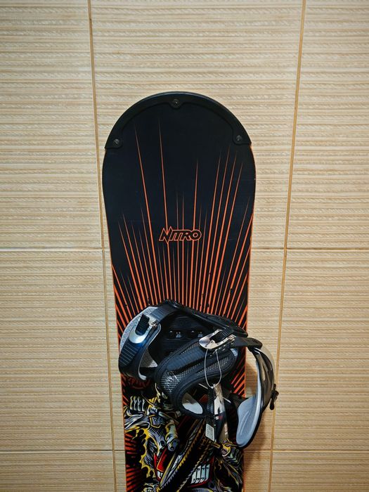 Placa snowboard nitro 137 -140 -boots burton
