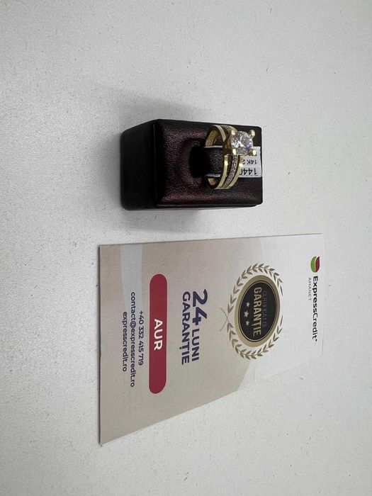 Inel Aur 14K 3.51g (AG25 Belvedere B.43820.1) Garantie 2 ani!