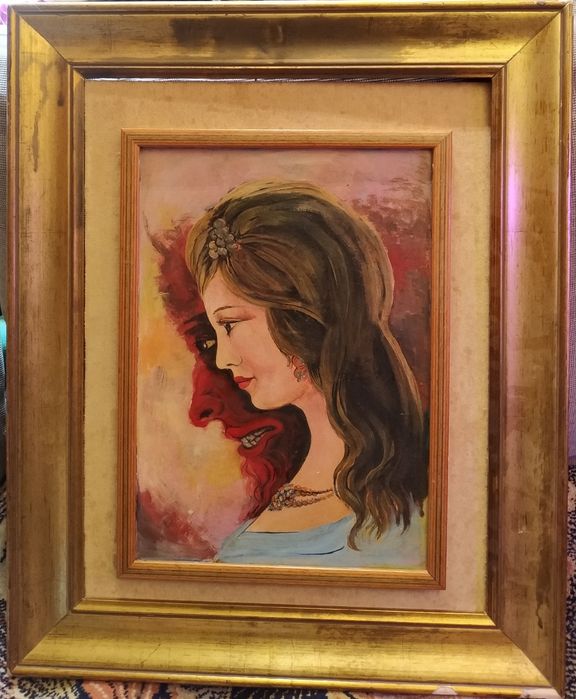 Artă/picătură cu ramă