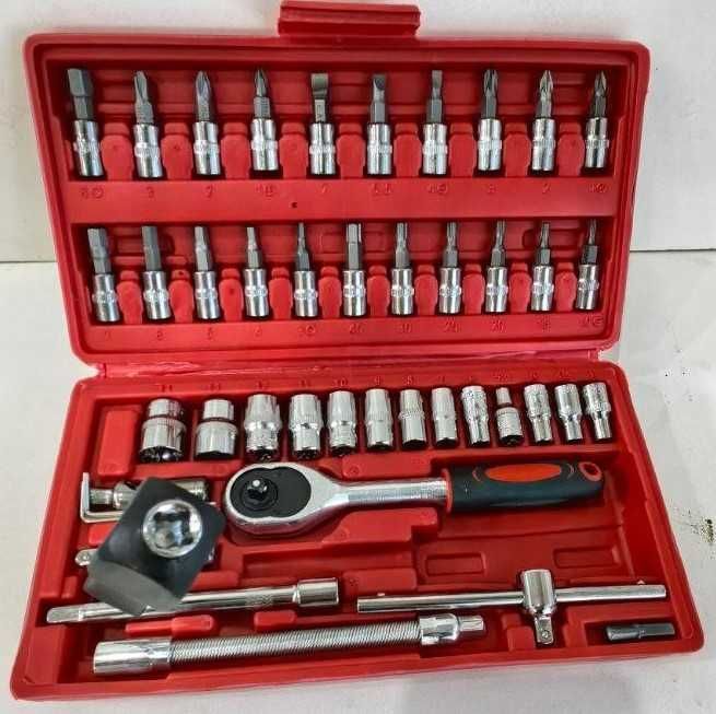 ШОК-РАЗПРОДАЖБА!!! Гедоре 46 части 1/4".