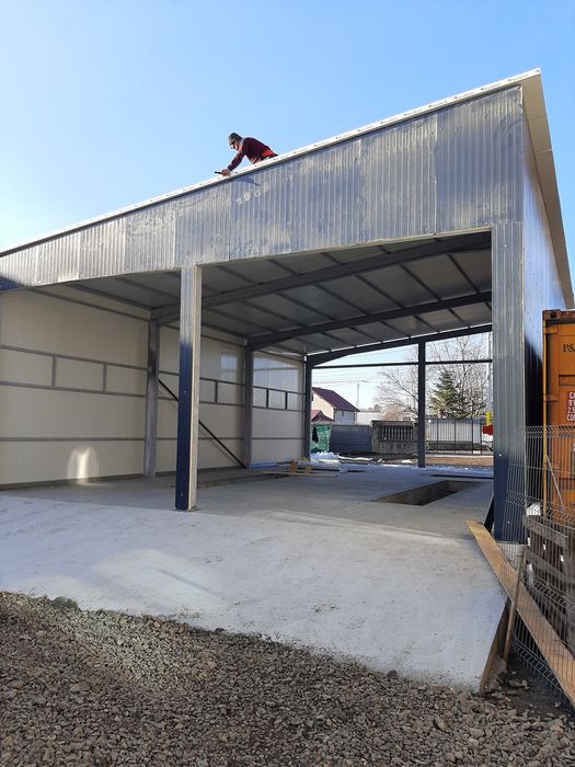 Hală metalică diferite dimensiuni lichidare de stoc
