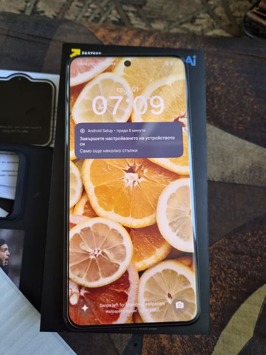 Продавам Relmi Gt7 Pro във добро съснояние като нов 12 GB Ram 512 свободна памет