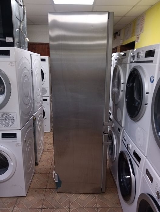 Иноксов комбиниран хладилник с фризер Миеле Miele с 2 год. ГАРАНЦИЯ!