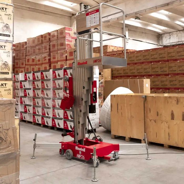 Nacelă electrică, înălțime de lucru 10m, fară propulsie