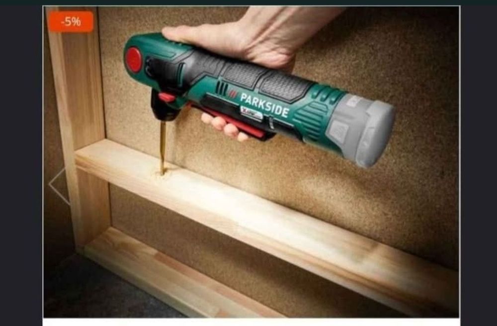 Mașină unghiulara de înșurubat și găurit parkside 12v