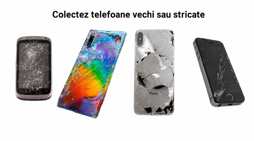 Colectez telefoane vechi sau stricate