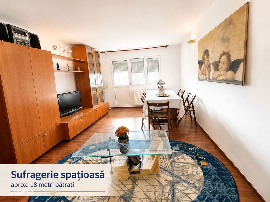 Bloc 1981 - zona Carpați. Apartament 3cam Decomandat, Gata de Mutat!