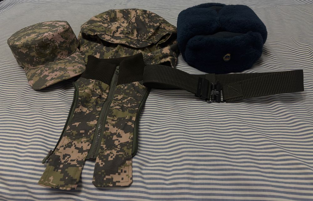 Полный комплект для военный кафедре!