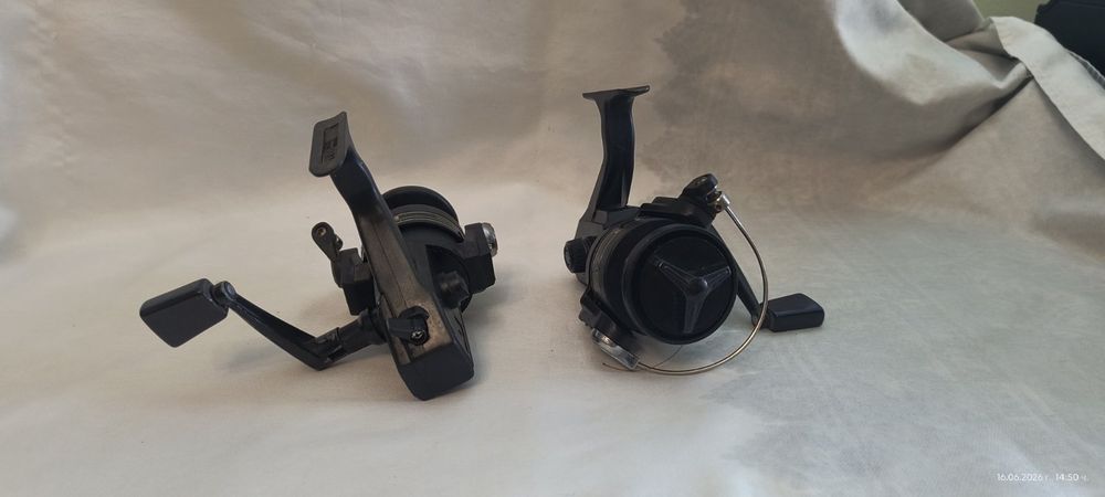 2бр. Ретро макари Ryobi GB 3 (Graphite/Ball Bearing)
