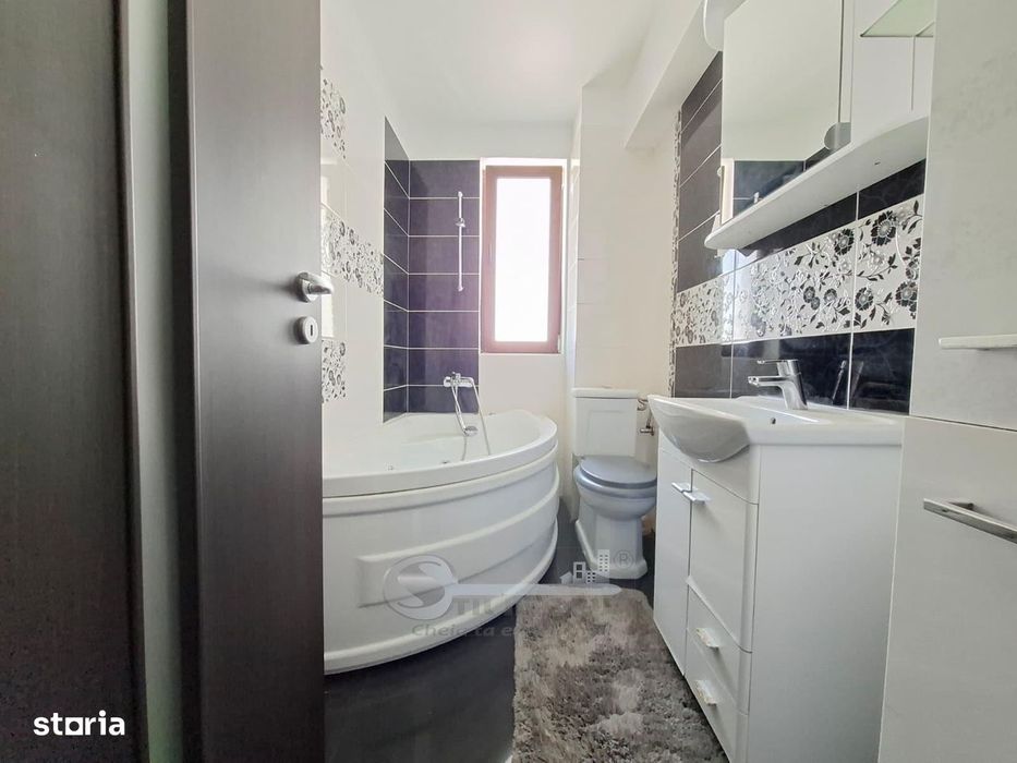 Apartament 2 camere mobilat si utilat, Tatarasi, bloc 2017, baie cu ge