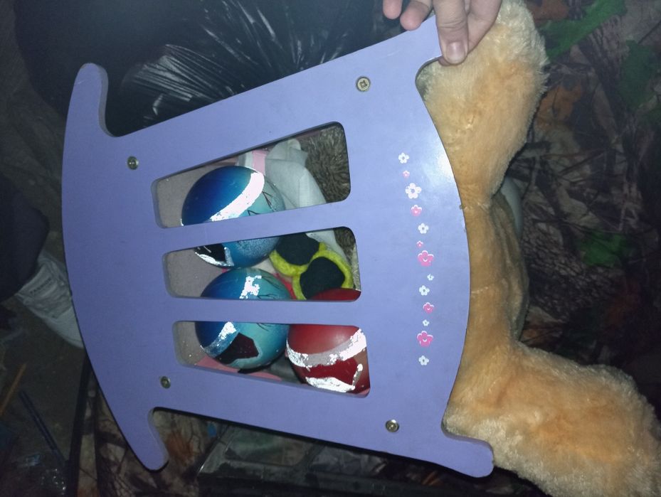 Кроватка для кукол дерево