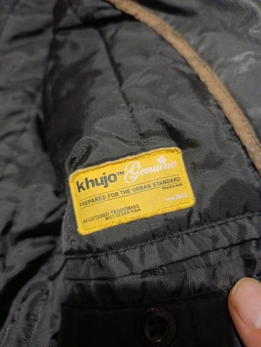 Стилно мъжко яке Khujo (Милитари стил) – Размер S, Като ново!
