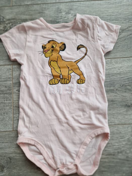 Lot 5 body cu maneca scurta fetite, SMYK, 98