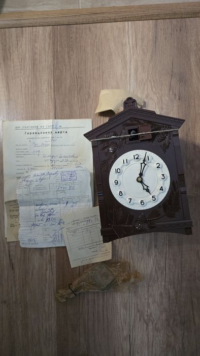 Чисто нов оригинален руски стенен часовник Маяк с документи