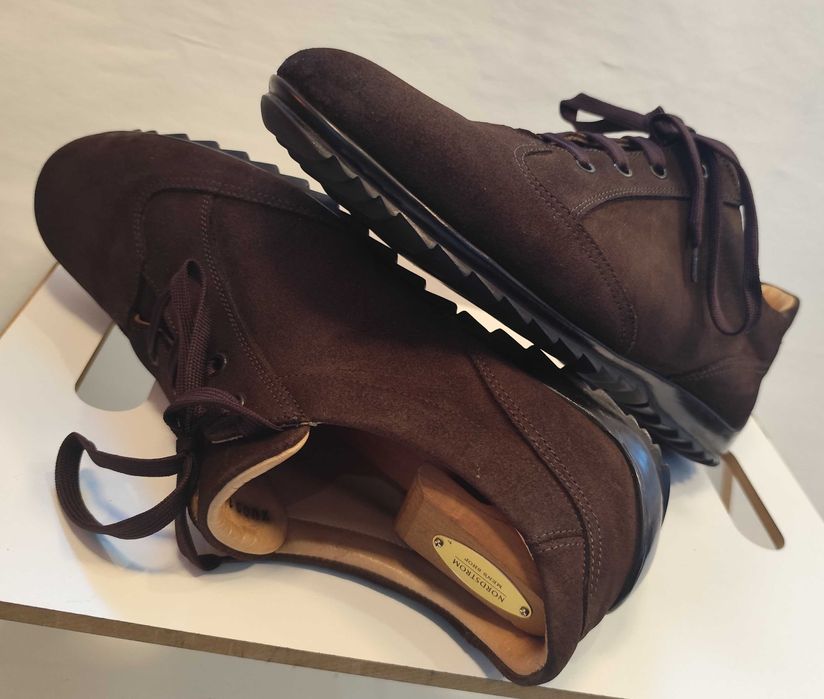 Pantofi casual 45 45.5 suede de lux Bruno Magli piele naturala