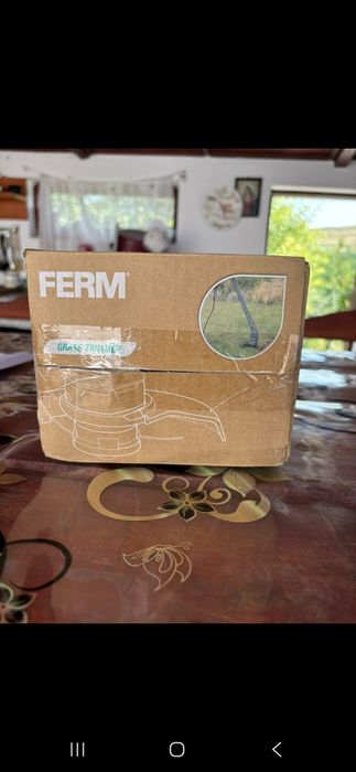 Cositoare Trimmer electric Ferm, nou, accesorii incluse