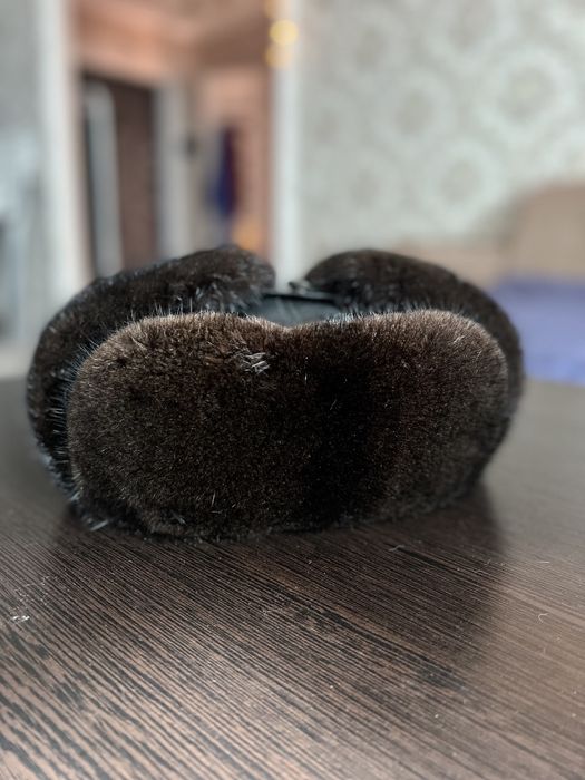 Шапка-ушанка мужская