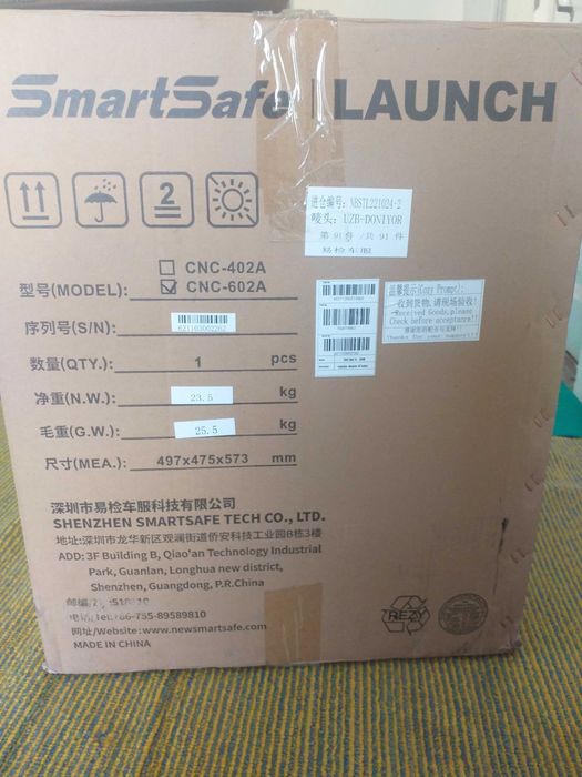 Injektor tozalidigan apparat Launch 603