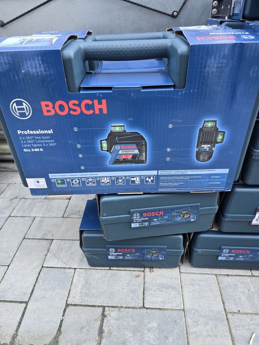 Lasere Bosch Lumina Verde Flex acumulator noi nefolosite